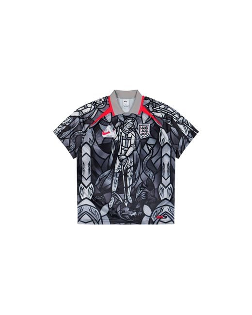Nike Black England Short Sleeve Soccer Jersey "Palace for men