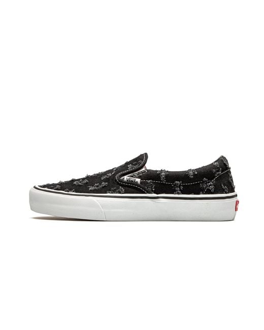 Vans Black Slip-On Pro "Supreme for men