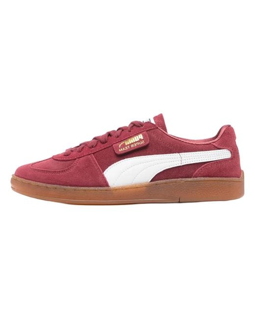 PUMA Red Super Team Suede 397514-03" for men