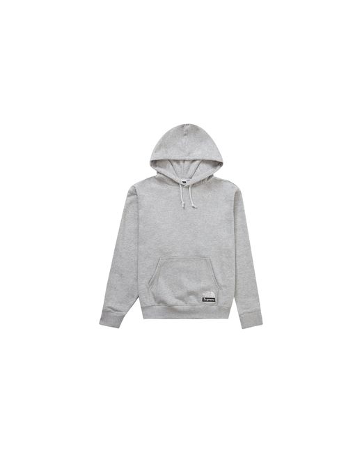 Supreme Black The North Face Convertible Hooded Sweatshirt "Heather" Su26435"