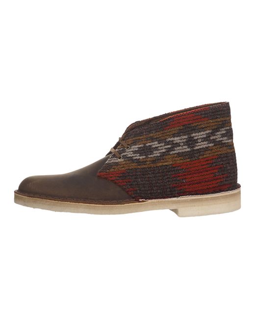 Clarks Brown Originals Desert Boot Combination" 66303" for men