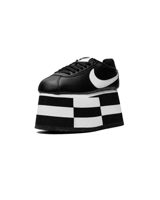 Nike Black Cortez Platform "Comme Des Garcons" Bv0070 002"