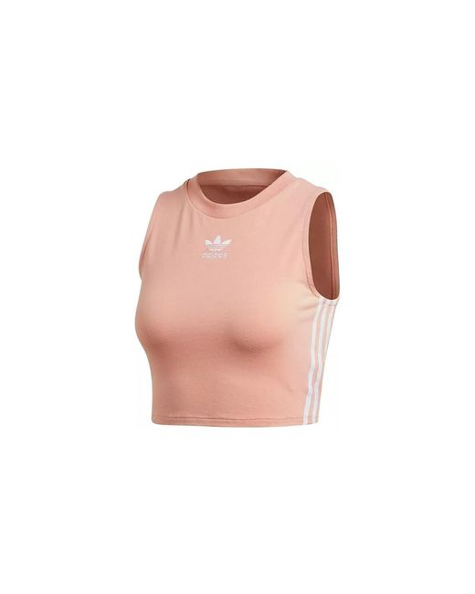 Adidas Black Originals Crop Tank "Dust" Dx2155"
