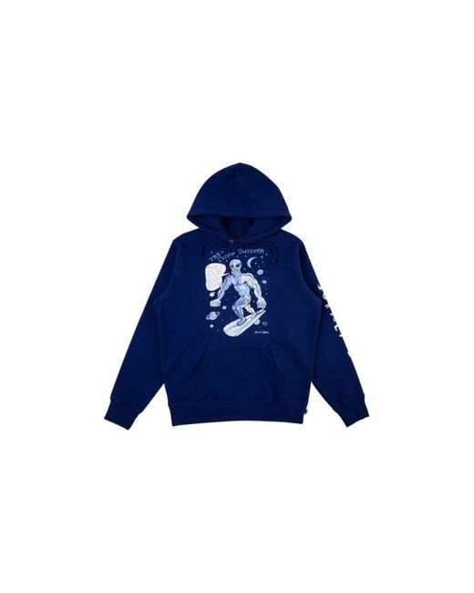 Supreme Blue Daniel Johnston Hoodie "Ss 20 Daniel Johnston" for men