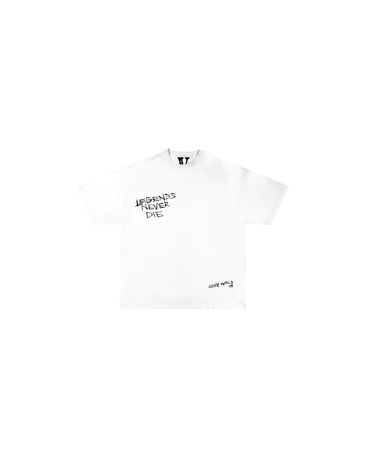 Vlone(GOAT) Black Juice Wrld X Legends Never Die T-Shirt Juce06" for men