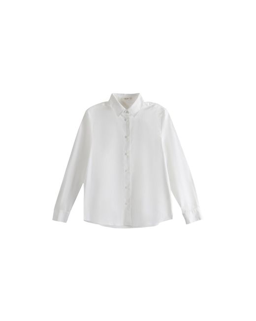 The Row Black Sadie Shirt "Wht" 7520-W4280 Wht"