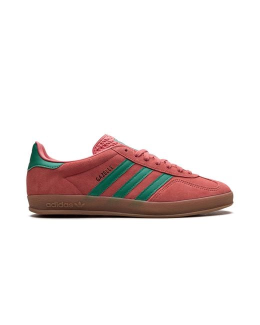Adidas Red Gazelle Indoor "Preloved Scarlet" Jh5407" for men