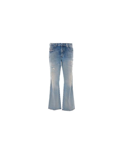 DIESEL Black 1998 D-Buck Distressed Jeans A1221809N2301" for men