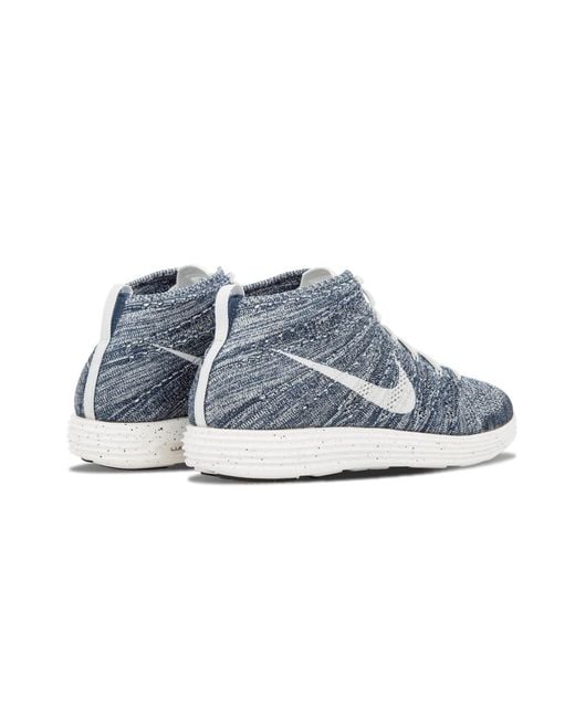 Nike Blue Lunar Flyknit Chukka "Squadron" 554969 400" for men
