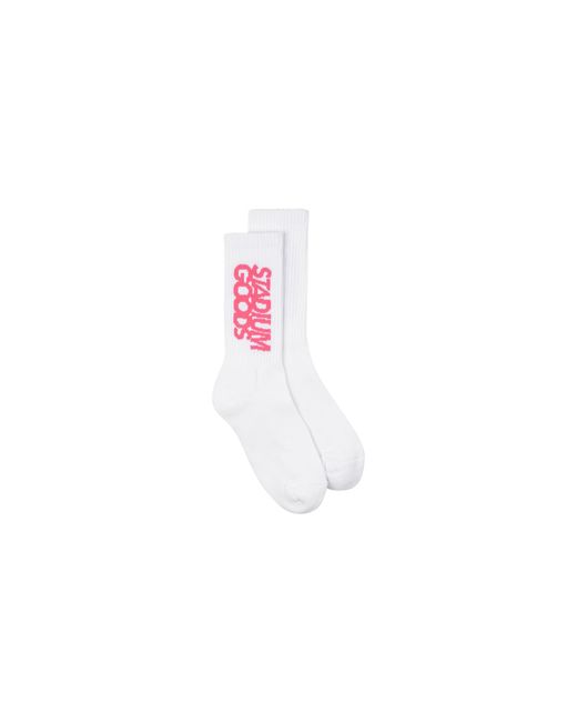 Stadium Goods Black Crew Sock "Sunlight" Sgs0457"