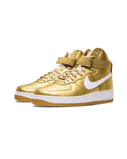 Nike Air Force 1 High Retro Qs "Metallic" 823297 700" for men