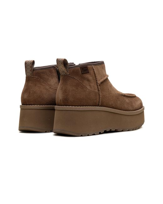 Ugg Brown Cityfunc Ultra Mini Boot "Chestnut" 1158193 Che"