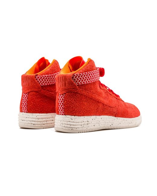 Nike Red Lunar Force 1 Hi Udftd Sp "Undftd" 652806 660" for men