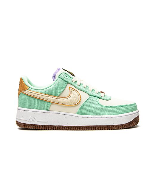 Nike Black Air Force 1 Lo Mns "Happy Pineapple" Cz0268 300"