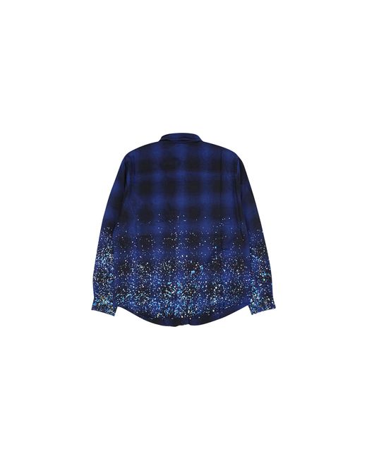 Amiri Blue Crystal Painter Flannel Msl053 420" for men