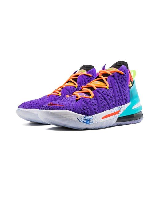 Nike Blue Lebron 18 "Best 10-18" Shoes