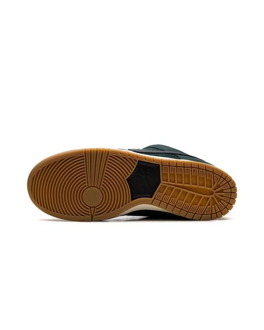 Nike Black Sb Dunk Low Pro "Deep Fir" Fj1674 300" for men