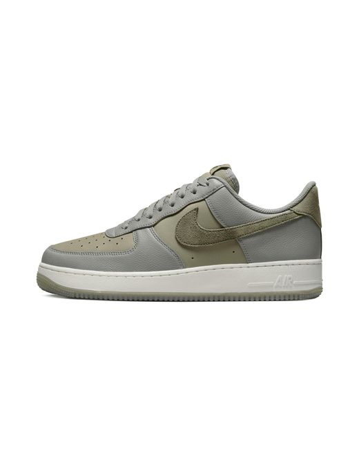 Nike Black Air Force 1 '07 Lv8 "Dark Stucco" Fj4170 002" for men