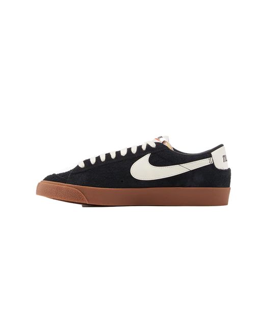 Nike Black Blazer Low 77 Vintage Gum" Fq8060 001"
