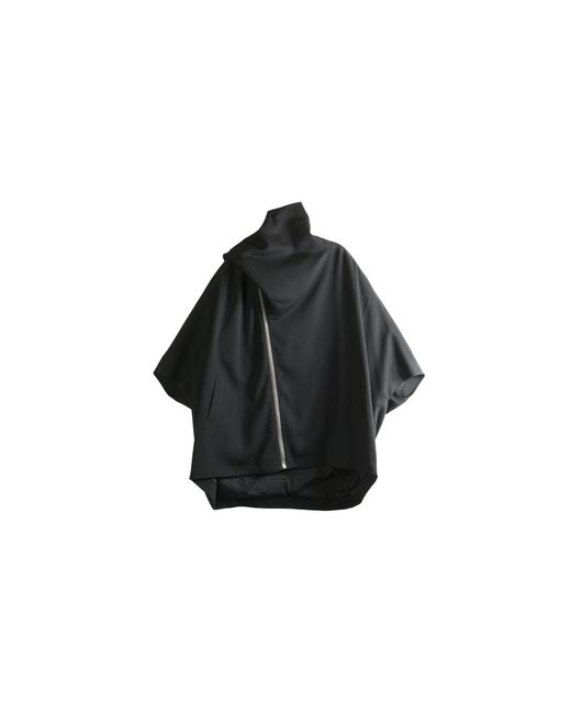 Rick Owens Black Giacca Sail Biker Jacket Rp01F6736 Wt 09"