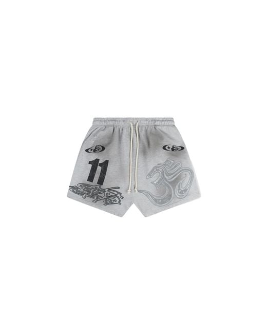 HELLSTAR Black Yoga Shorts Hsr041" for men