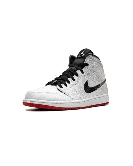 Nike Black Air 1 Mid "Fearless Edison Chen for men