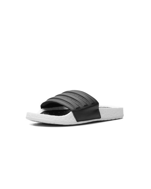 Adidas Black Adilette Boost Slides "Core" Eg1910" for men