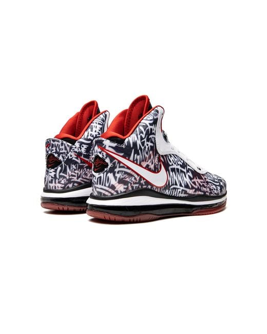Nike Black Lebron 8 Qs "Graffiti" Dd8306 001" for men
