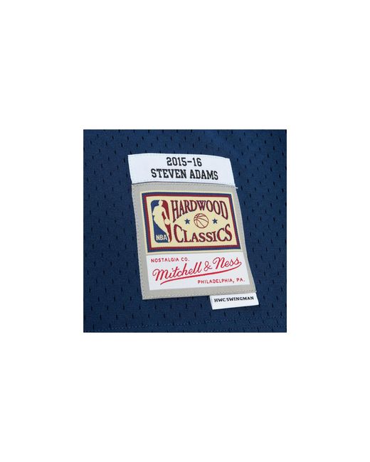 Mitchell & Ness Blue Nba Steven Adams Alternate Jersey "015 Oklahoma City Thunder for men