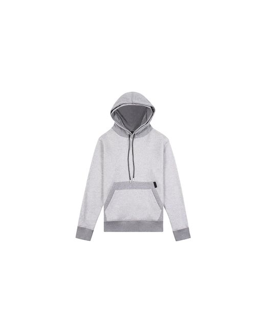 RTA Black Caine Hoodie "Light" Mh21 A786 7286Ltgry" for men