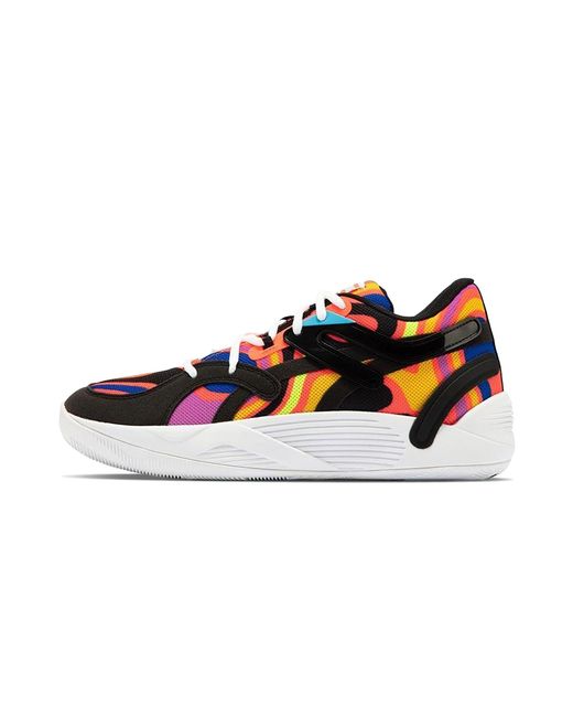 PUMA Black Trc Blaze Court Lava "Lava" 377396 01" for men
