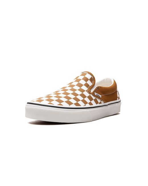 Vans Black Classic Slip On "color Theory Checkerboard" Shoes for men