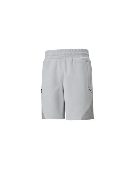 PUMA Black Mapf1 Sweat Shorts "Mercedes Team" 599611 02" for men