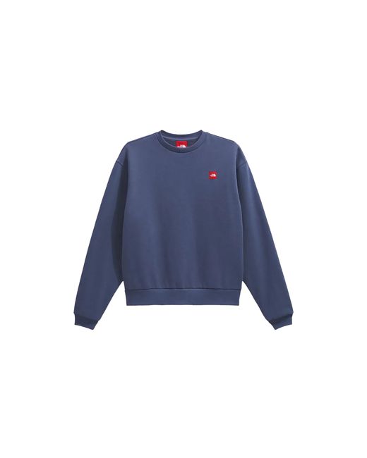 The North Face Blue Tnf Box Crewneck Sweatshirt "Lunar" Nf0A8Eg1Bot" for men