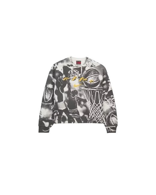 Nike Black Cactus Plant Flea Market Hoop Crewneck "Light Bone" Hj5887 072" for men