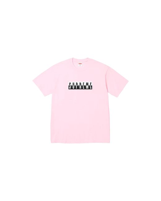 Supreme Black Split T-Shirt "Fw25