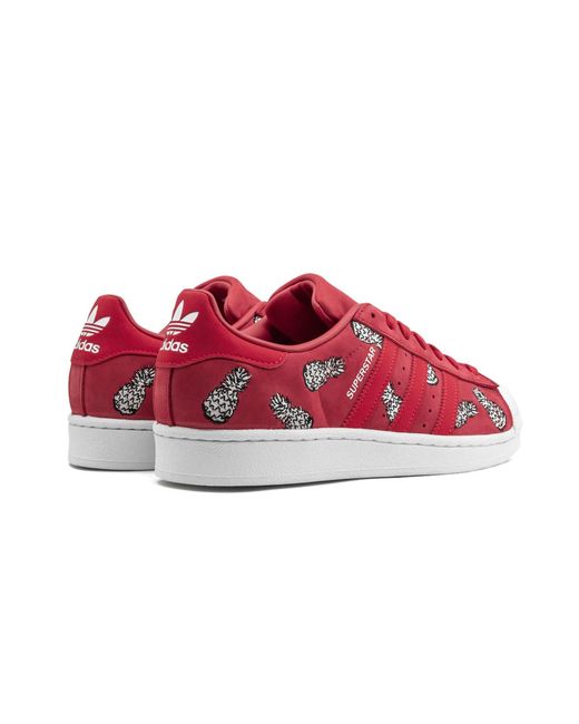 Adidas Red Superstar "Pineapples" B28040"