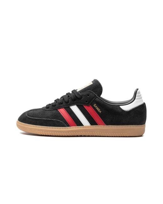 Adidas Black Samba Og "Core/Better Scarlet/Gum 3" Ig1824" for men