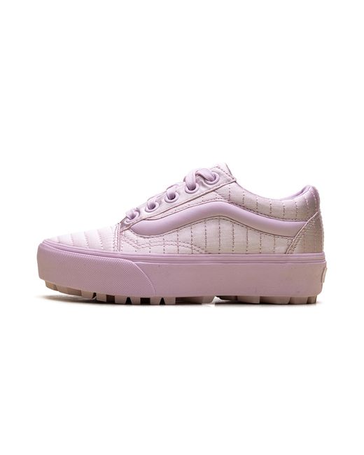 Vans Purple Snow Padded Old Skool Lug Platform Sneakers Vn0A3Wlx07P" for men
