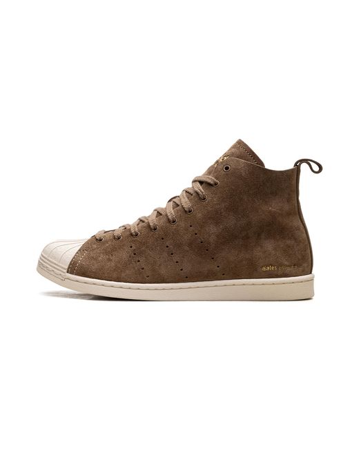 Adidas Brown Superstar Hi "Wales Bonner for men