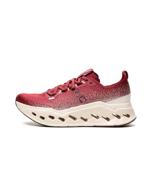 On Shoes Red Cloudsurfer Max "Sienna Dew" 3Mf30434829" for men