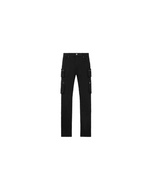 RTA Slate Cargo Skinny Jeans Mf23D684 B1839Black" for men