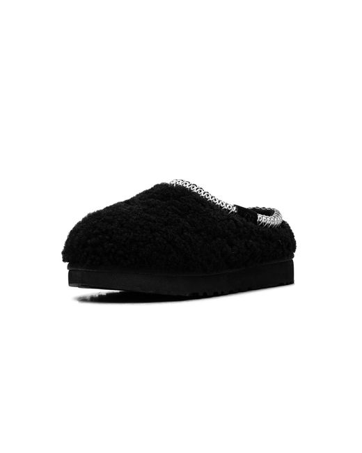 Ugg Black Tasman Maxi Curly Slipper 1158356 Blk"