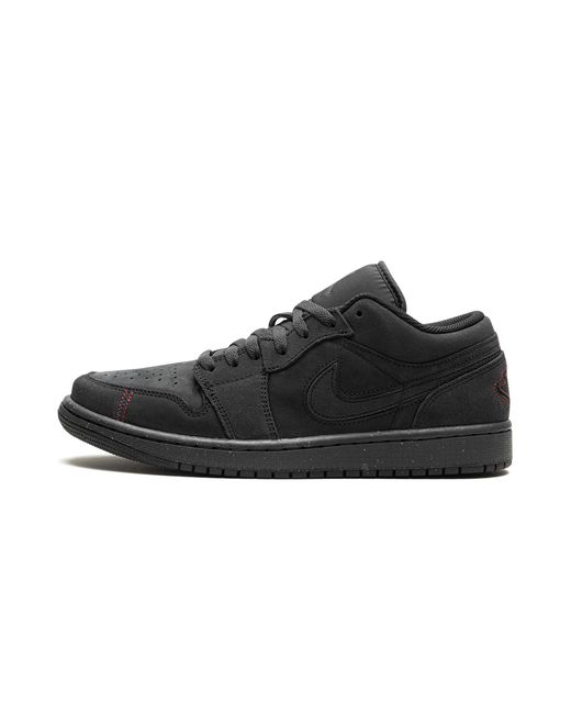 Nike Black Air 1 Low Se Craft "Dark Smoke Varsity" Fd8635 001" for men