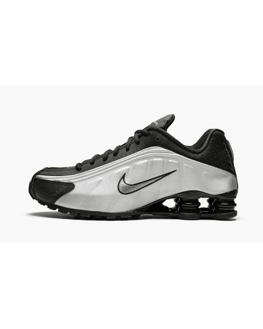 Nike Synthetic Shox R4 Shoes in Black for Men | Lyst