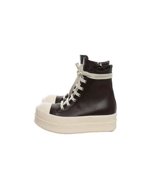 Rick Owens Black Mega Bumper High "Macassar Milk Milk" Rp01F6859 Lco 5311"