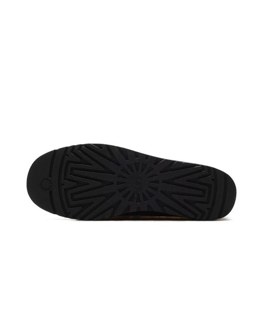 Ugg Black Zora Leather Ballet Flat 1178450 Blk"