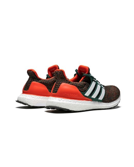 Adidas Black Ultra Boost "Miami Hurricanes" Ee3702" for men