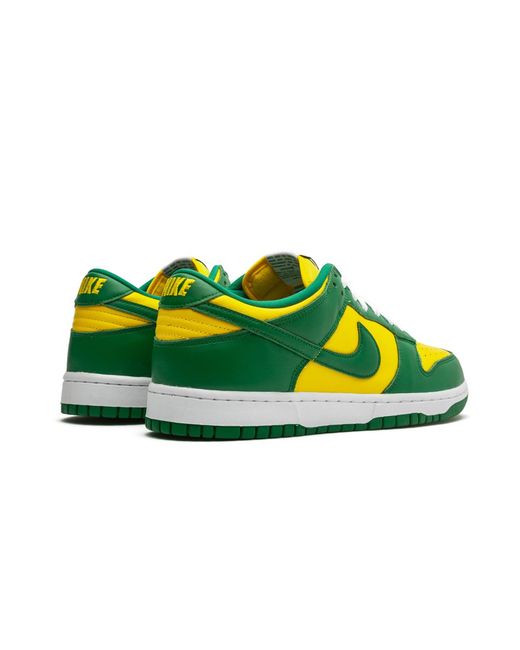 Nike Yellow Dunk Low Retro "Brazil" Cu1727 700" for men