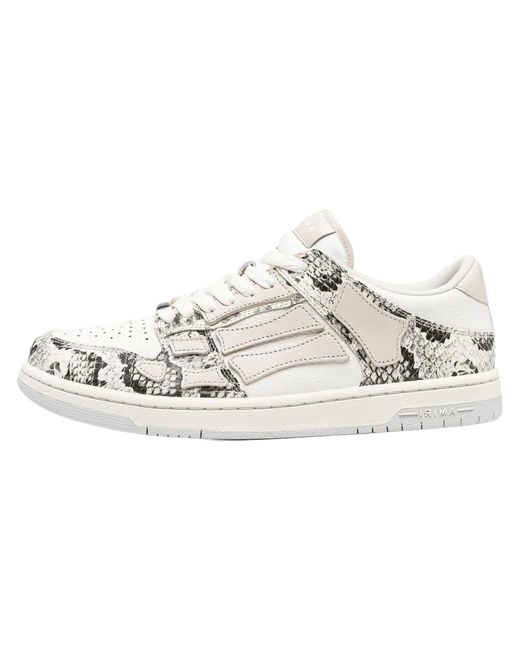 Amiri Black Snake Skeletoneton Low Top Amfosr1056 271" for men